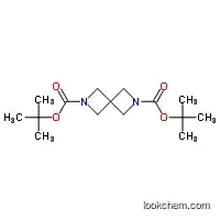 Molecular Structure of 1150618-17-9 (Di-tert-Butyl 2,6-diazaspiro[3.3]heptane-2,6-dicarboxylate)